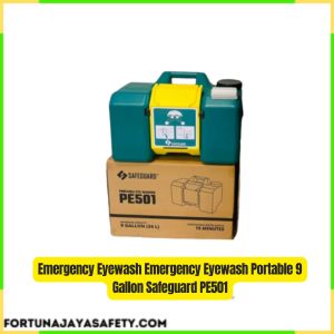 Emergency Eyewash Portable 9 Gallon Safeguard PE501