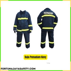 Baju Pemadam Navy