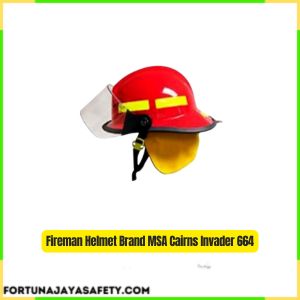 Fireman Helmet Brand MSA Cairns Invader 664