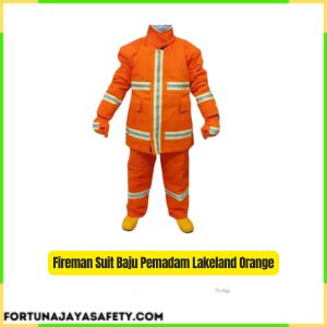 Fireman Suit Baju Pemadam Lakeland Orange