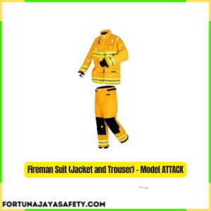Fireman Suit (Jacket and Trouser) - Model ATTACK