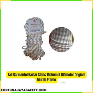 Tali Karmantel Haidar Statis 10,5mm X 150meter Original Murah Promo