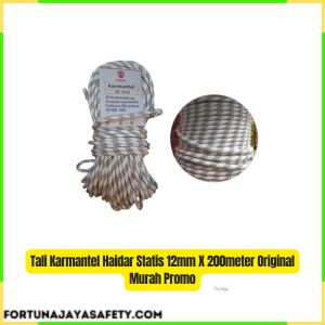 Tali Karmantel Haidar Statis 12mm X 200meter Original Murah Promo