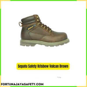 Sepatu Safety Krisbow Vulcan Brown
