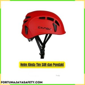 Helm Xinda Tim SAR dan Pendaki