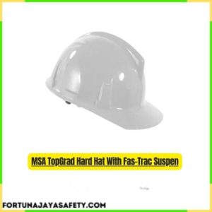 MSA TopGrad Hard Hat With Fas-Trac Suspen