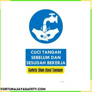 Safety Sign Cuci Tangan