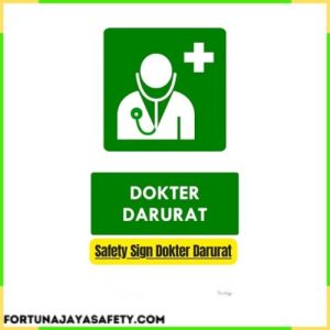 Safety Sign Dokter Darurat
