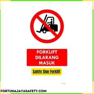 Safety Sign Forklift