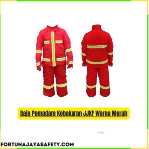 Baju Pemadam Kebakaran JJXF Warna Merah
